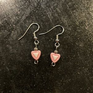 Cute heart earrings